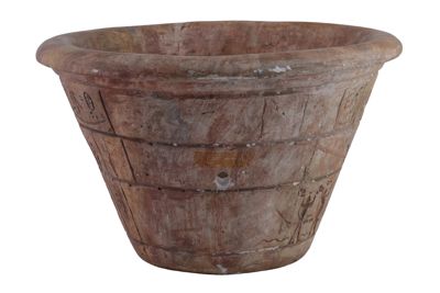 Orologio ad acqua egiziano, riproduzione in gesso IGB-3305