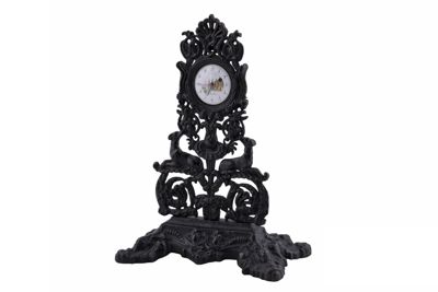 Portaorologio francese Luigi Filippo con orologio da tasca IGB-3419
