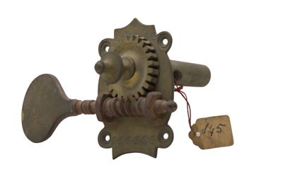 Meccanica in ottone per accordatura bassetto a tre corde - T47 IGB-5573-1