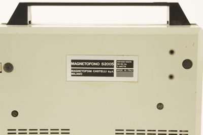 Foto Registratore a nastro MAGNETOFONI CASTELLI S 2005 IGB-015677_20100726_007.jpg